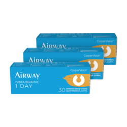 Контактные линзы Airway Офтальмикс 1Day (90 шт.)